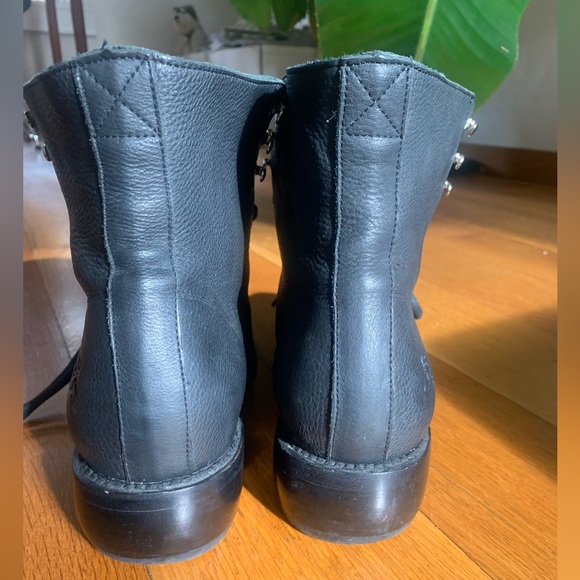 Fluevog Ricard ‘Dearborn Black’ Lace Up Ankle Boot - Picture 7 of 9